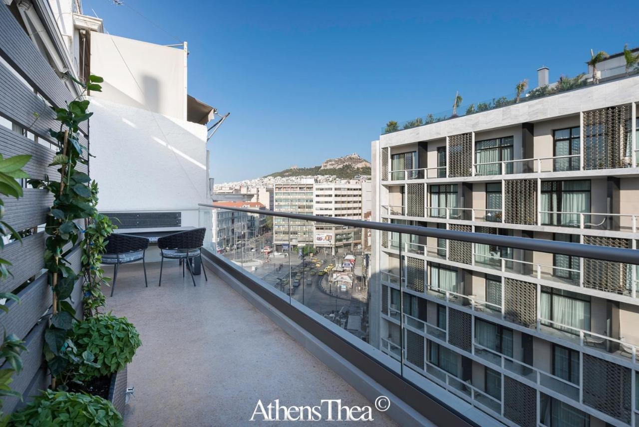Athensthea Beta Luxury Penthouse Apt In Omonia Esterno foto