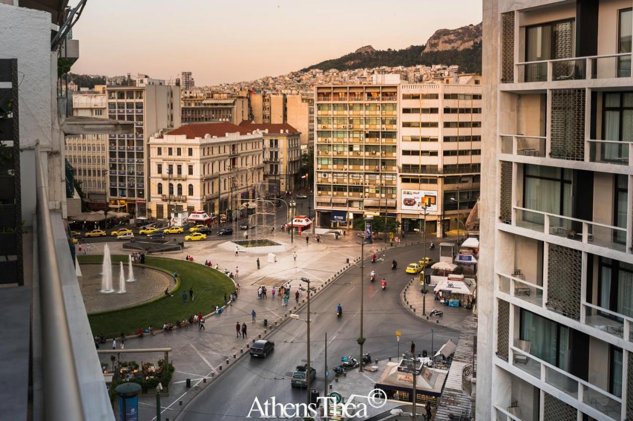 Athensthea Beta Luxury Penthouse Apt In Omonia Esterno foto